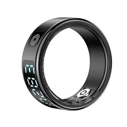 Smart Ring For Men Women Heart Rate Blood Oxygen Monitor Multi 5ATM & IP68 Waterproof Sports Ring Sleep Fitness For Android IOS