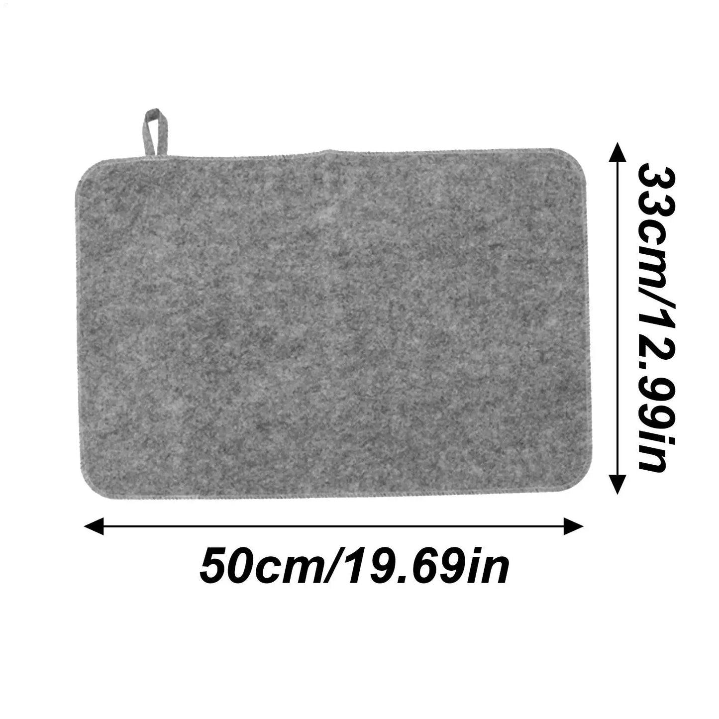 50x33cm Sauna Mat 2pcs Sauna Seat Cover Felt Cushion Steam Room Accessories Water Absorbent Heat Insulation Mat Bench Protector