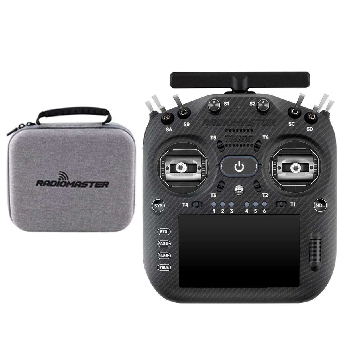 RadioMaster TX16S MK3 MAX RC-Sändare – 2.4GHz & 900MHz ExpressLRS 5" IPS EdgeTX AG02 CNC Hall Gimbal 16ch 2026
