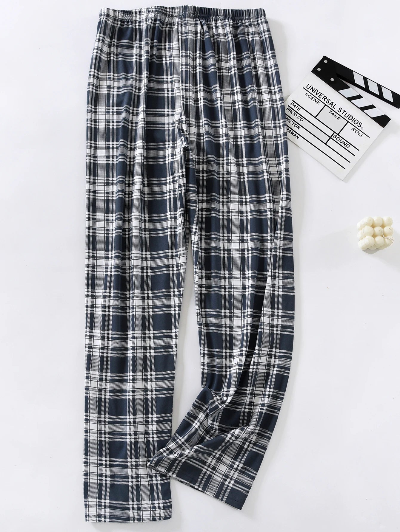 Extra Large Size Stylish Pajama Pants for Men, Spring and Autumn, Plus Size, Oversized, Casual Long Pants, Thin Style, Home Wear Pants