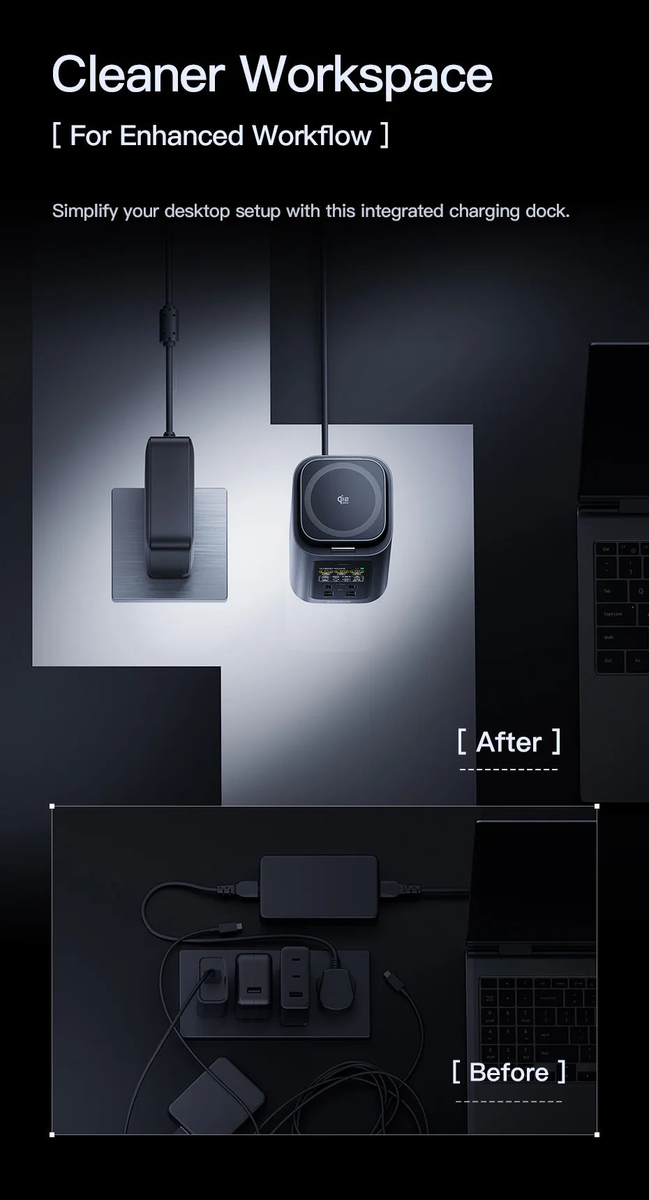 Baseus Spacemate RD1 Pro USB-C-docka – 11/12/15-i-1