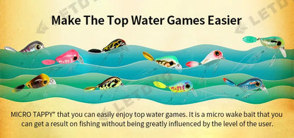 Micro Tappy Fishing Lures Artificial Hard Baits Crank Wobblers Tongue Plate Spinning Spoon with Feather Rotates Trout fish Bait