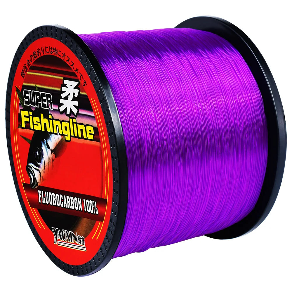 1000M-1093YDS Strong and Smooth Monofilament Fishing Line 5LB-42LB Fluorocarbon Coated Nylon for Freshwater and Saltwater Pesca
