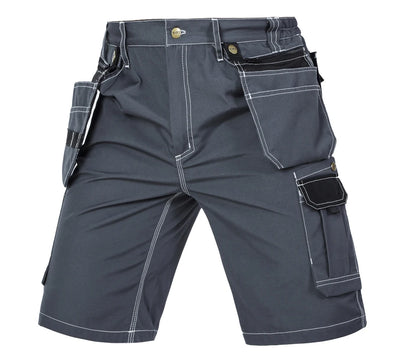 Men's durable multi-pocket work pants cargo work shorts workwear for Men