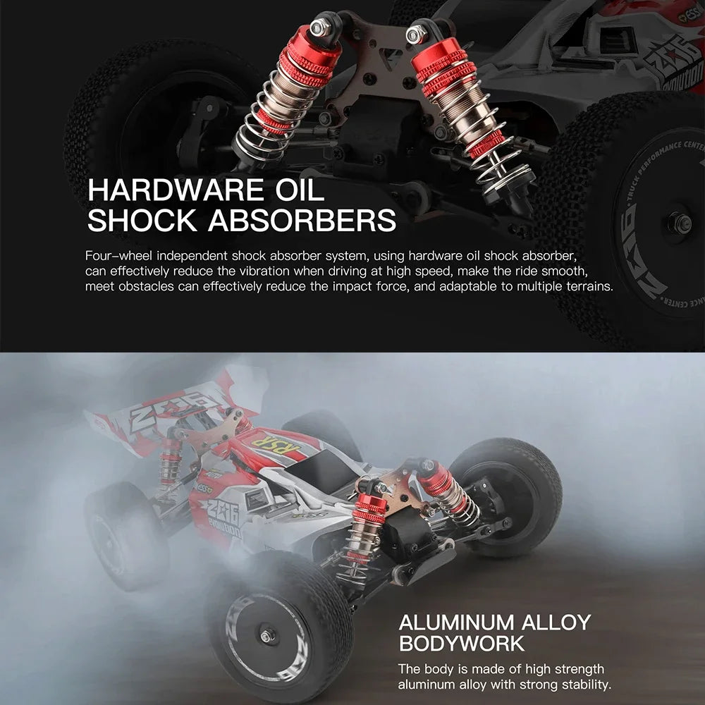 WLtoys 144001 1:14 4WD High Speed Racing Rc Car 12428 1:12 Off-Road RC Car 12402A Remote Control Drift Racing Cars Toys For Kid
