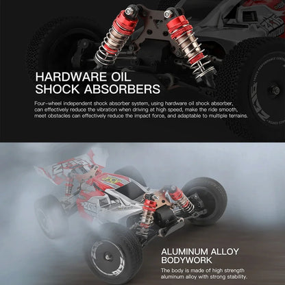 WLtoys 144001 1:14 4WD High Speed Racing Rc Car 12428 1:12 Off-Road RC Car 12402A Remote Control Drift Racing Cars Toys For Kid