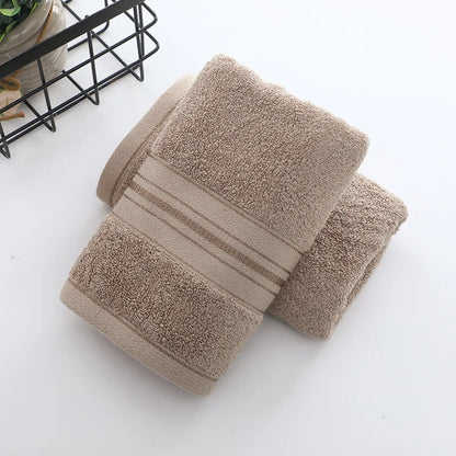 1/2/6pcs Bamboo Fiber Towel Set Luxury Thick Bath Towels & Face Towels for Adults 34x74cm/70x140cm Home Bathroom Accessories