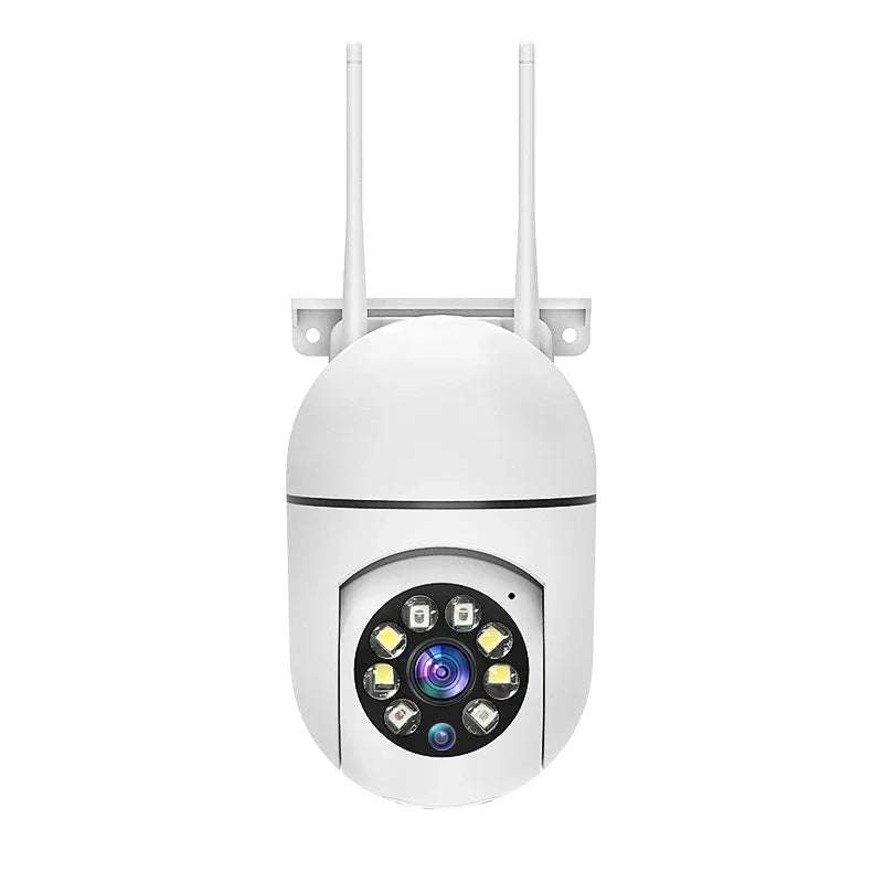 Wifi IP Camera 2MP Outdoor Security Surveillance Cameras AI Human Tracking Two Way Audio 4X Digital Zoom Night Vision Full Color