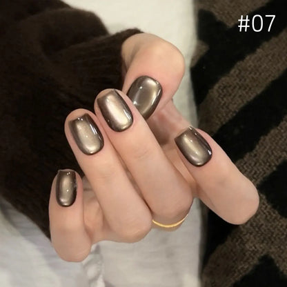 MIANEL Orion Nebula Cat Eye Gel Nail Polish Sparkling Crystal Shimmer Blue Purple Gold 2026 Spring/Summer Unique Special
