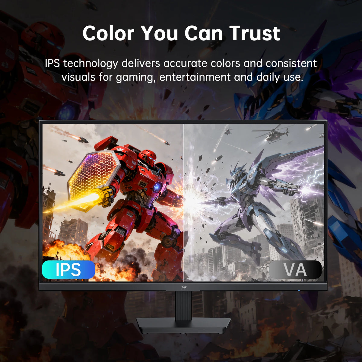 Hot KTC H24B9S-2 144Hz Gaming Monitor, 23.8' FHD IPS Display, 178° Wide Viewing Angle, 113% SRGB, 16.7M Colors, Low Blue Light, 280 cd/m², HDMI & VGA, VESA 75x75mm Mount, Smooth Gaming & Daily Productivity