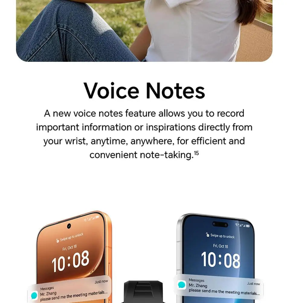 Honor Watch 6 New Smartwatch 1.46' AMOLED Battery Lasts up to 35 Days More than 120 Fitness and Health Modes 5ATM Waterproof, IP69 Protection, Bluetooth 5.4