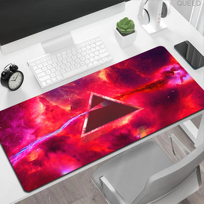 900x400 Geometric Art Large Gaming Mouse Pad Gamer Big Mouse Mat Computer Gaming Locking Edge MousePad Keyboard Desk Mice Pads