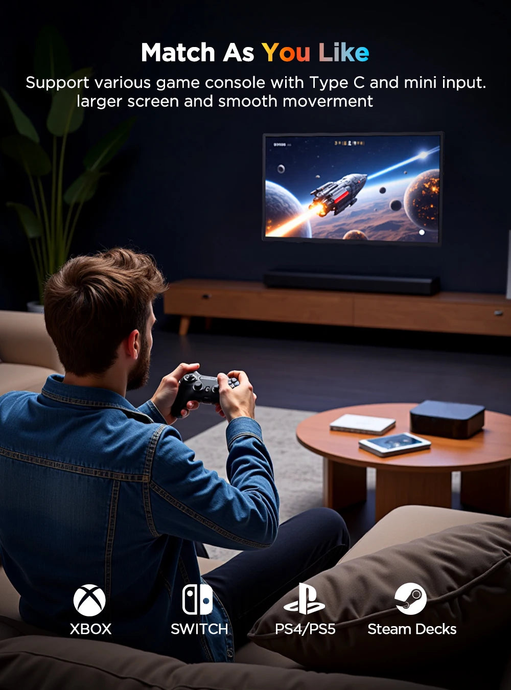 UPERFECT 15,6" 4K UHD Portabel Touchmonitor – 3840x2160 10-punktstouch IPS 100% sRGB HDR AMD FreeSync USB-C HDMI VESA EU-lager