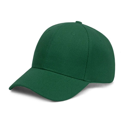Anpassningsbar Bomullskeps Brodyr Tryck – 18 Färger 54–60cm Justerbar Unisex Hip Hop Snapback Volymrabatt Profilkläder Reklamkeps