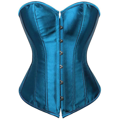 Sexig gotisk korsett shapewear dam steampunk snörning midjeträning