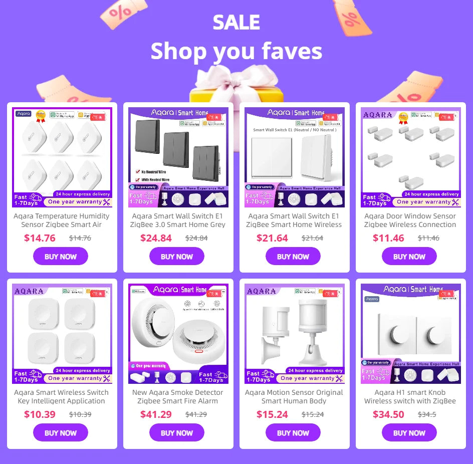 New Aqara Motion Sensor Smart Human Body Sensor Body Movement Wireless ZigBee Gateway Smart Home For Xiaomi Mijia Home Homekit