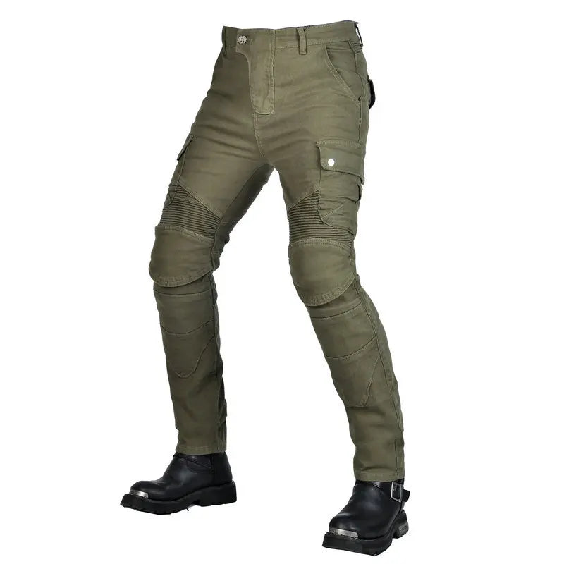 MC-Jeans för män med skyddsutrustning