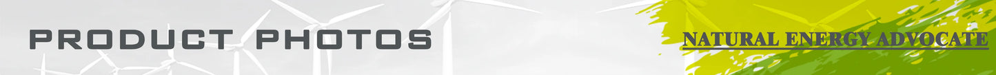 Vertikal Vindturbin 2kW/3kW 12V/24V/48V – Låg Startvindshastighet MPPT Boost, Hybrid Sol+Vind eller Off-Grid Ren Sinusvåg 220V