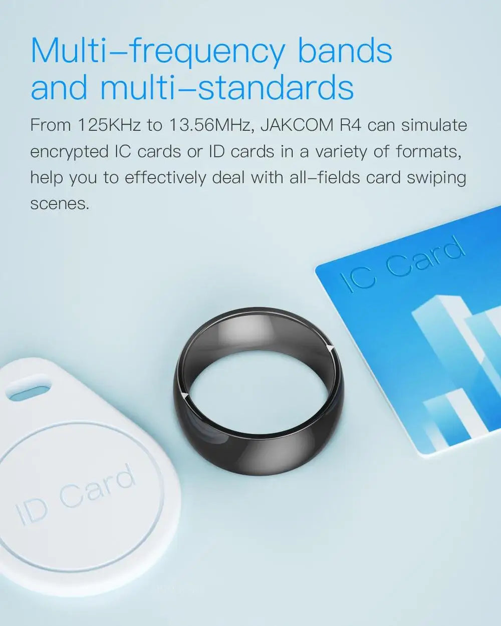 Jakcom NFC Smart Magic Finger Ring, New Technology IC/ID Module Access Card Phone Smart Accessories Fashion Ring for Android IOS