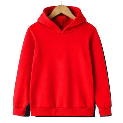 NEW Fashion Kids Boy Hoodies Hoodies 2025 Spring Autumn Girls Casual Hoodies Sweatshirt Kids Solid Color Hoodies Sweatshirt