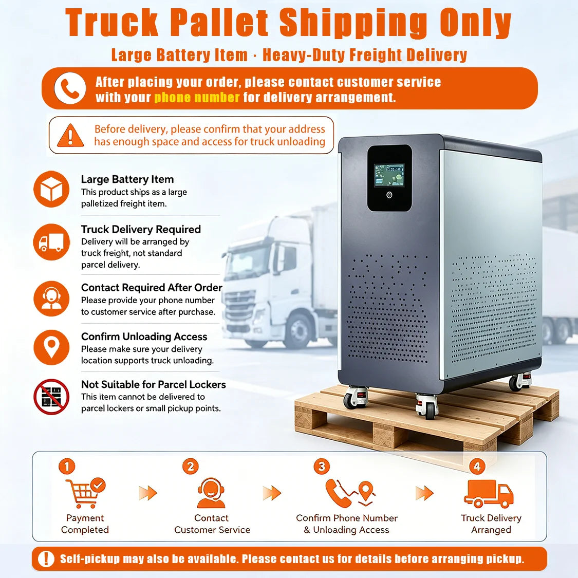 NIELFTOR LiFePO4 Energilagringsbatteri 51,2V – 10/16/32/45kWh, BMS 16S 300A, WiFi+Bluetooth+CAN/RS485+LCD, Hjul, 10års Garanti, Off-Grid/Sol/Husbil, EU-lager (Polen)