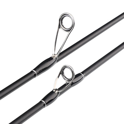 FISHINGFANS ORCA Ultralätt Fiskespö UL – Solid Tip, Avsmalnande Handtag, Spinning och Casting för Öring