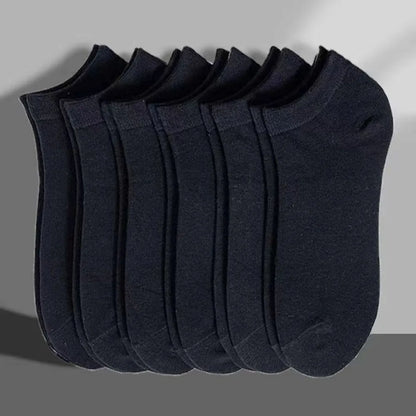 Unisex Båtsockor – Tunna, Andningsbara, Anti-lukt, 6–40-pack, Svart/Vit/Grå