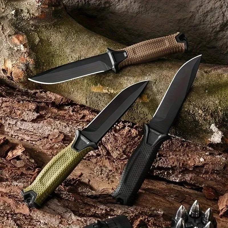 Fixed Blade Knife Outdoor Leisure Trekking Barbecue Hunting Fishing Portable EDC Holiday Gifts Essential Equipment Tool