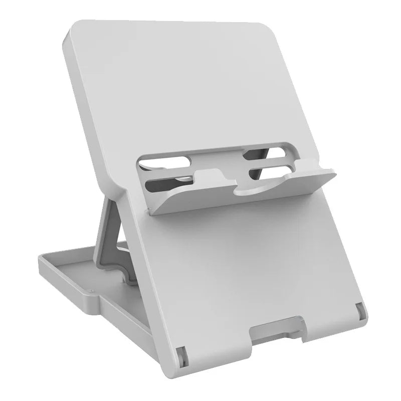 For Funda Nintendo Switch Lite Stand Foldable Bracket with 5 Game Cards Storage for Nintendo Switch OLED Console Display Rack