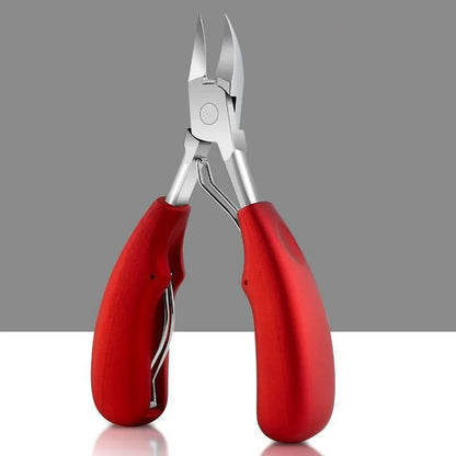 Professional Toe Nail Clippers Cutter Ingrown Toenail Tool Thick Nail Dead Skin Dirt Remover Super Sharp Curved Blade Nail Tools