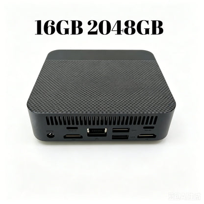 Mini PC Core N150  Compact Mini Laptop 16GB RAM 1TB/2TB SSD HD WiFi6 BT5.2 Multifunctional Daily Notebook Gaming PC