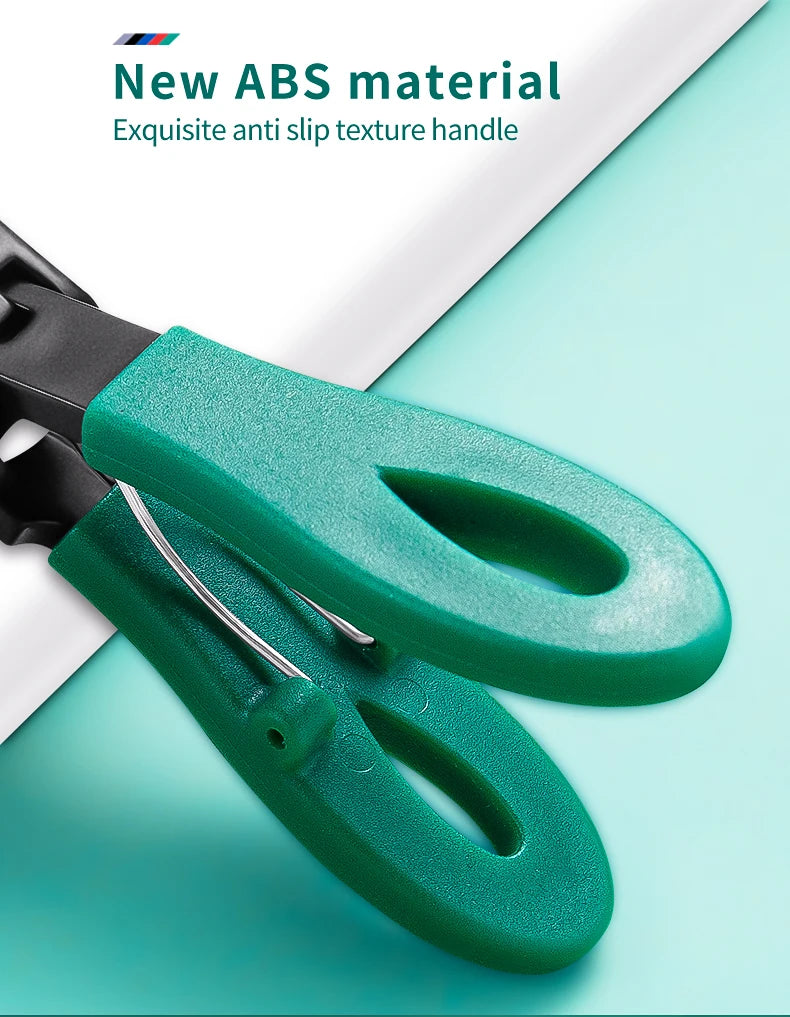 Large Jaw 8mm Openning Nail Clipper Thick Hard Special Nail Cutter Stainless Steel Manicure Tools Toe Cutter Trimmer Anti-Splash
