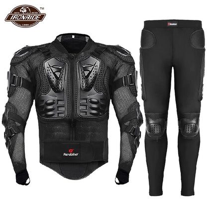 HEROBIKER Motorcycle Jacket Men Body Armor Motorcycle Armor Moto Motocross Racing Jacket Riding Motorbike Moto Protection  S-5XL