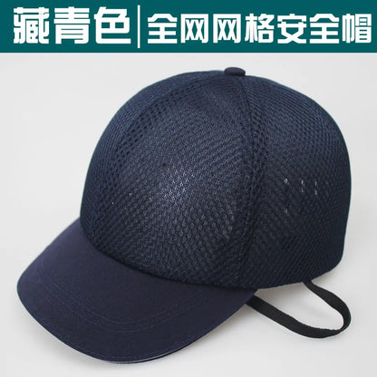 Bump Hat for Safety Baseball Cap Style Hard Hats for Adult Men Women Breathable Lightweight for Head Protection Short Brim