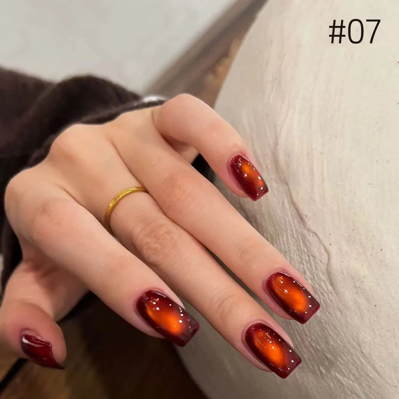 MIANEL Orion Nebula Cat Eye Gel Nail Polish Sparkling Crystal Shimmer Blue Purple Gold 2026 Spring/Summer Unique Special