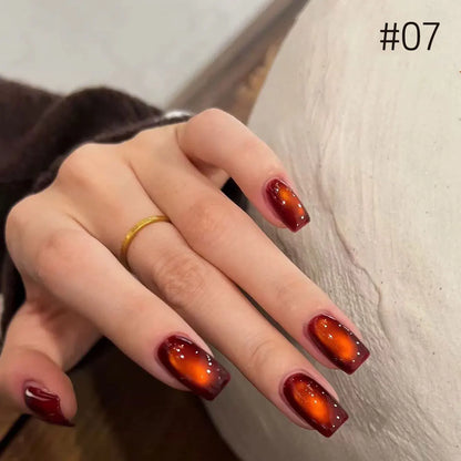 MIANEL Orion Nebula Cat Eye Gel Nail Polish Sparkling Crystal Shimmer Blue Purple Gold 2026 Spring/Summer Unique Special