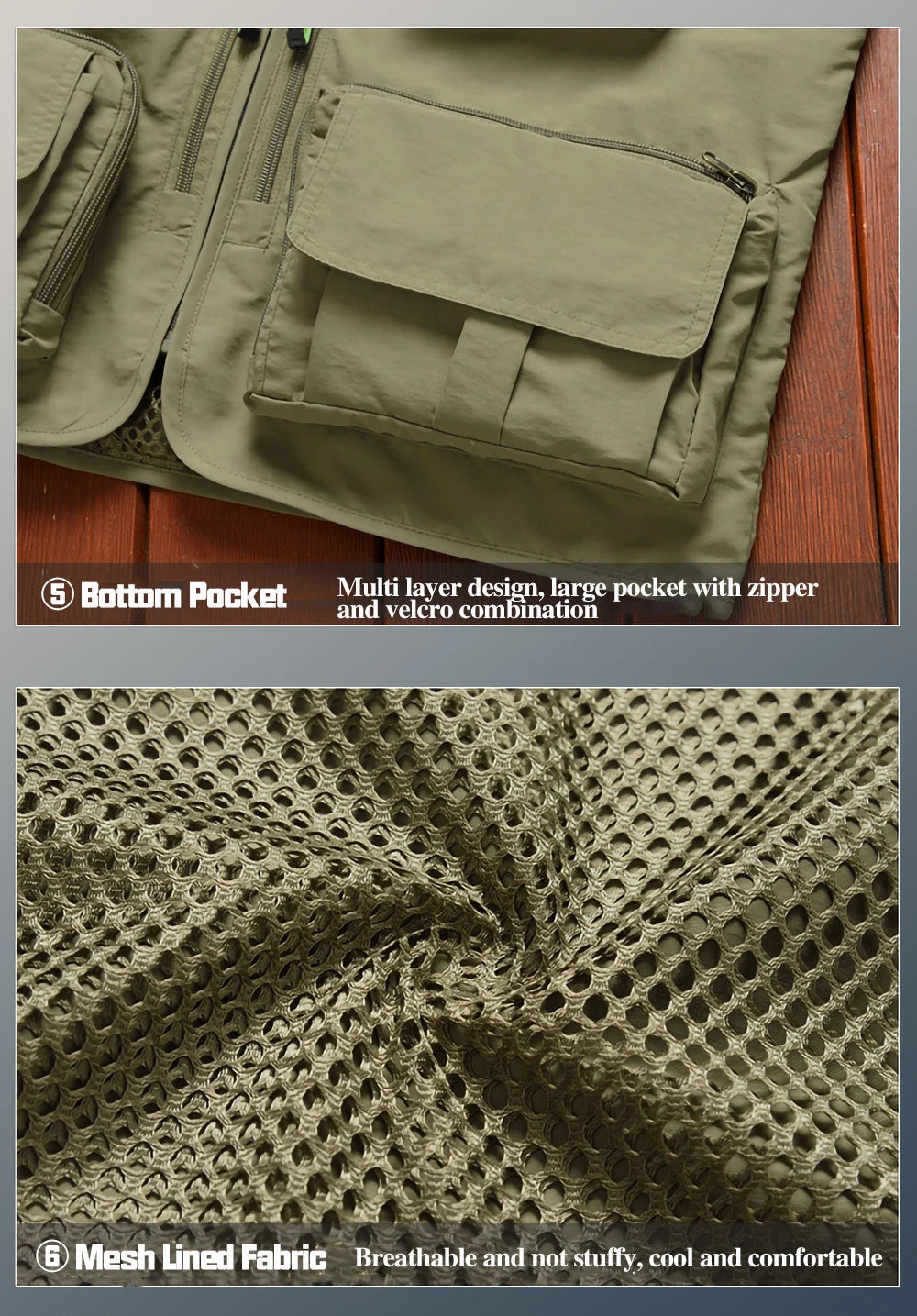 S-7XL Multi Pocket Work Vest for Men Women Volunteer Working Uniforms Logo Printing Fishing Photography Workwear Vest