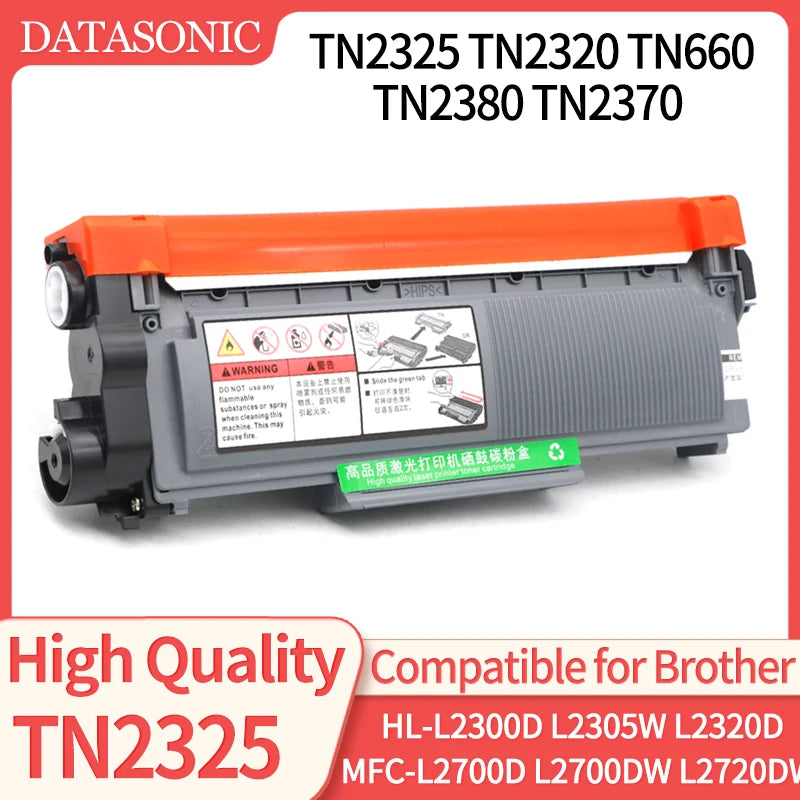 1 st Tonerkassett för Brother TN2325 TN2320 TN660 TN2380 2370