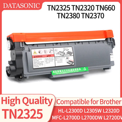 1 st Tonerkassett för Brother TN2325 TN2320 TN660 TN2380 2370