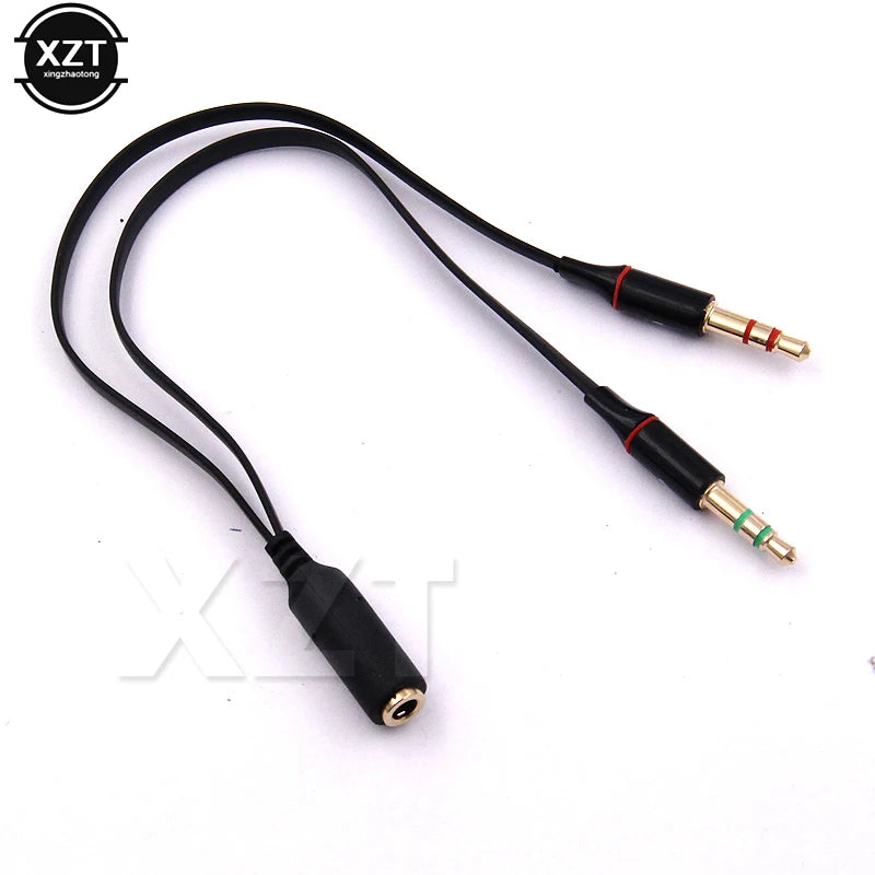 WYMECT Gaming In-Ear Headset med Mikrofon – 3,5mm Aktiv Brusreducering 120cm PUBG PS4 CSGO Telefon Surfplatta Laptop Svart Röd