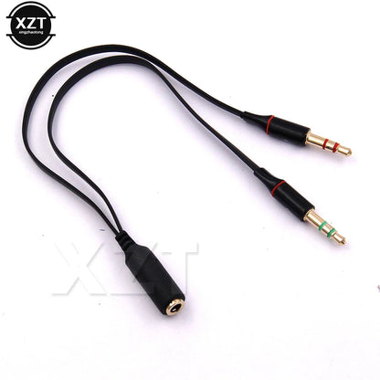 WYMECT Gaming In-Ear Headset med Mikrofon – 3,5mm Aktiv Brusreducering 120cm PUBG PS4 CSGO Telefon Surfplatta Laptop Svart Röd
