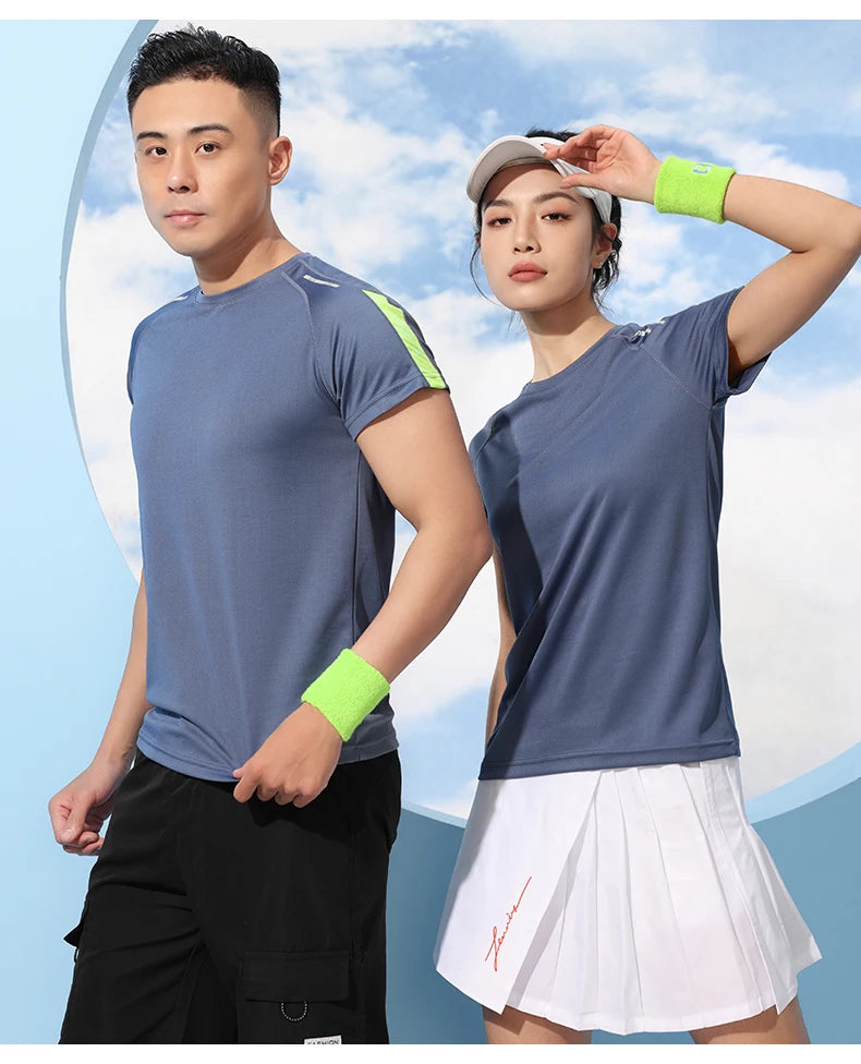 Sport T-shirt med Eget Tryck – Quick Dry, Kortärm, Unisex | S–4XL