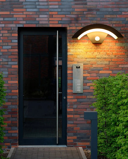 Khelsse Utomhusvägglampa LED IP65 – PIR Rörelsesensor 12/24/30/36W 150lm/W Varmvit Neutralvit Kallvit Aluminium 2år Garanti