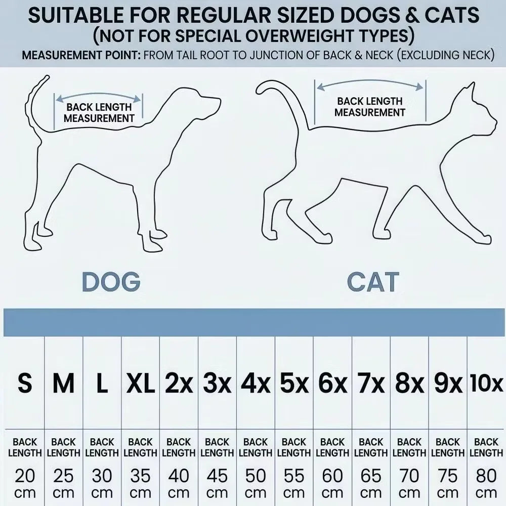 Streetwear Pet Tattoo Suit 4-Way Stretch Full Body Clothes S-10XL Comfortable Dog Cat Costume for Small to Large Pets
