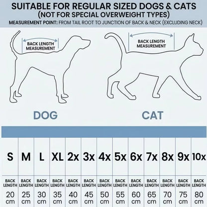 Streetwear Pet Tattoo Suit 4-Way Stretch Full Body Clothes S-10XL Comfortable Dog Cat Costume for Small to Large Pets