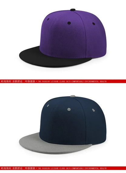 Big Bone Man Plus Size 64cm Baseball Caps Adult Flat Peak Hip Hop Fitted Hat Men Women Large Size Snapback Cap Size 60cm 62cm