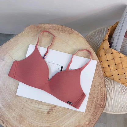 Girl's Small Chest Comfortable Breathable Bra Without Steel Ring Bra Beautiful Back Sports Lingerie High Quality