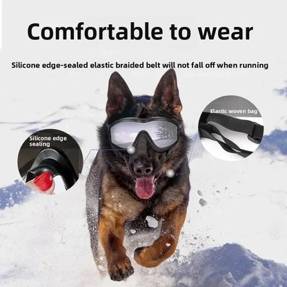 Pet Dog Goggles UV Sunglasses Windproof Snowproof Eye Protection Glasses for Small Medium Large Dogs Cat Universal    Dog Stuff