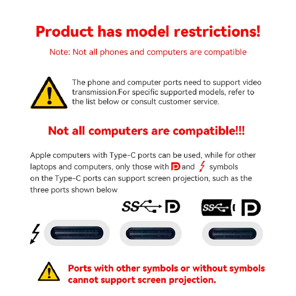 USB-C till HDMI-kabel 4K/8K med DP Alt Mode – 1–3 m