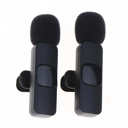 K9 Wireless  Microphone Mini Audio Video Recording Mic For Phone Android Laptop Live Gaming Mobile Phone Microphone